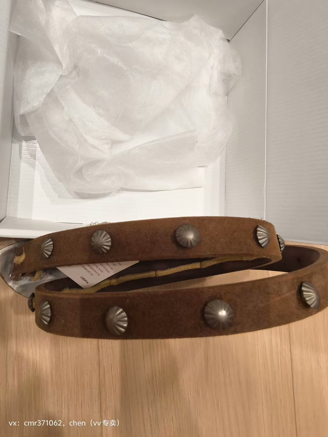 VISVIM 15SS Concho Belt 20MM