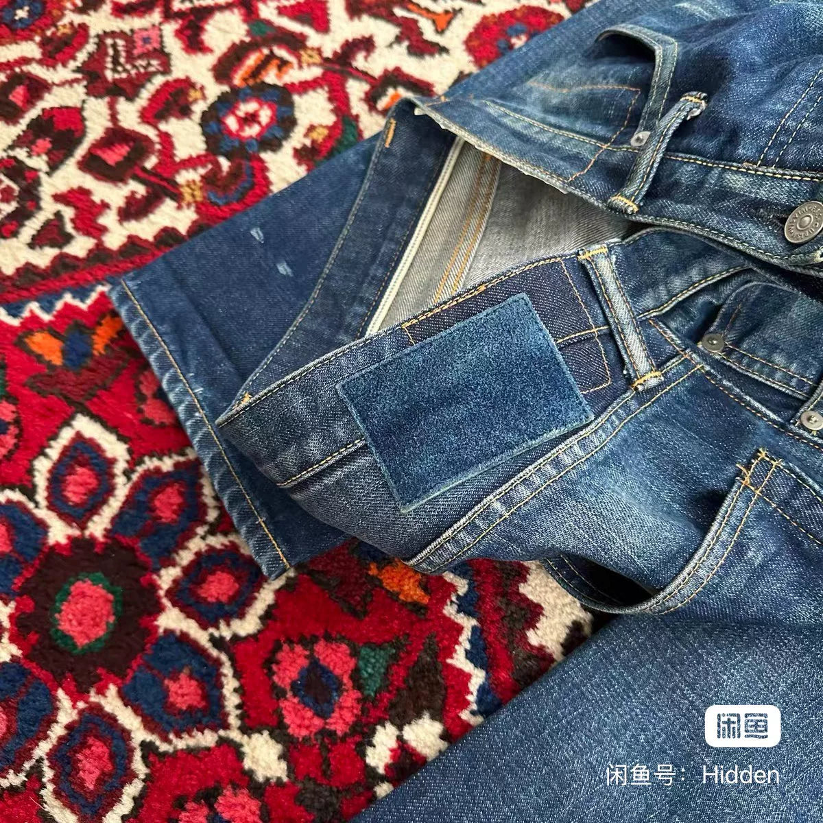 visvim 20AW Journeyman Mud Wide Jeans