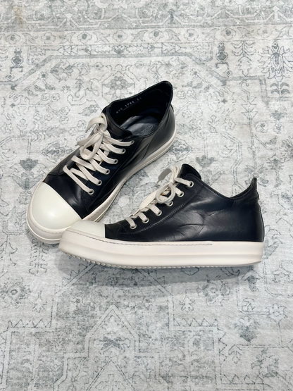 Rick Owens Main Line Leather Low-Top