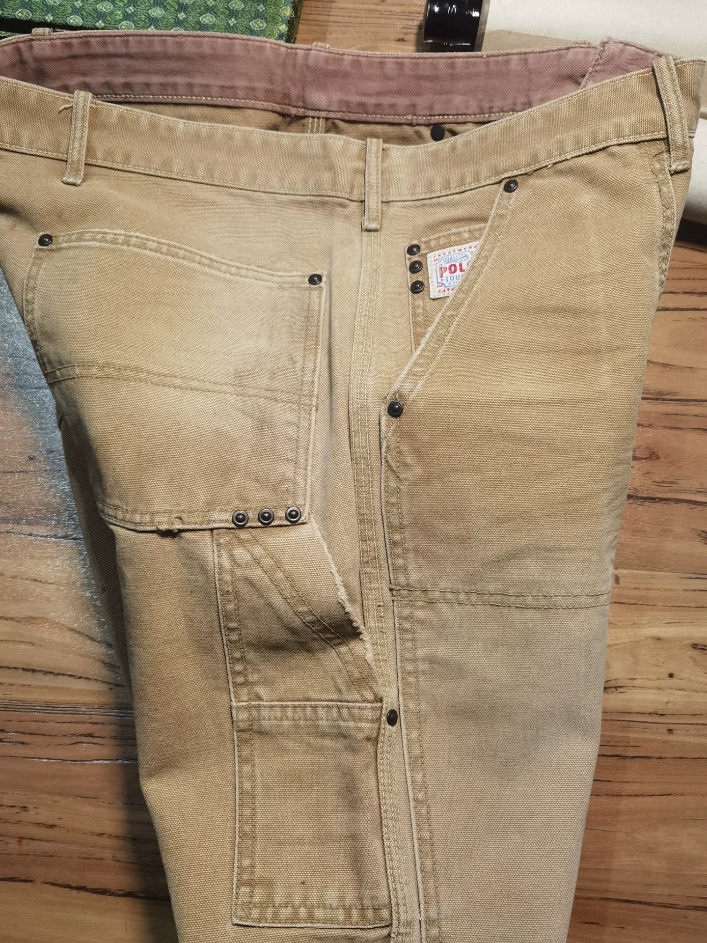 Ralph Lauren Distressed Utility Work Pants