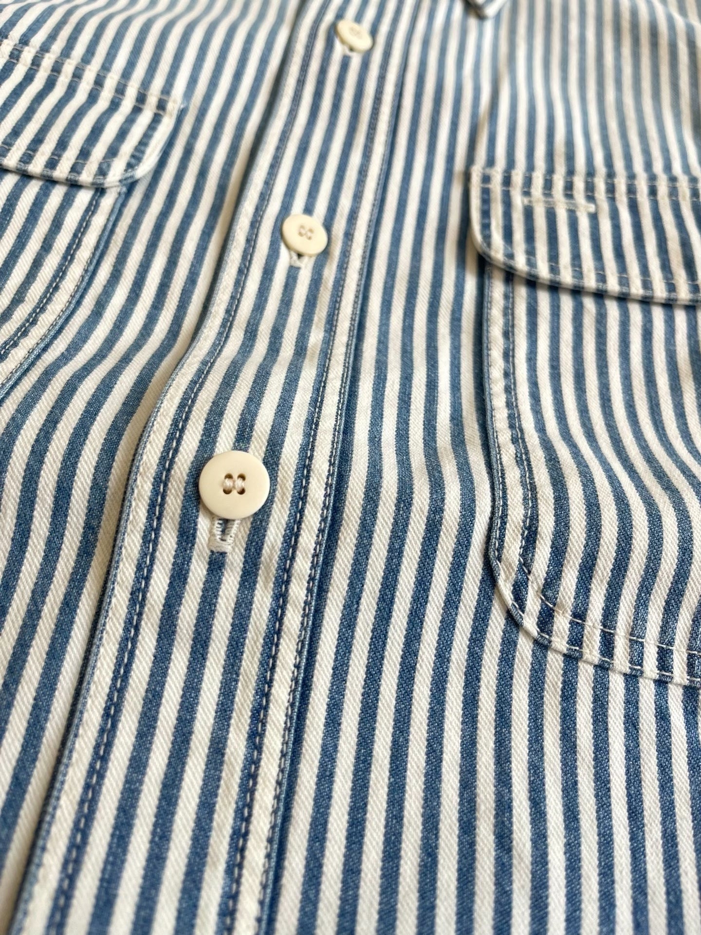 visvim 24AW Langer Hickory Striped Shirt