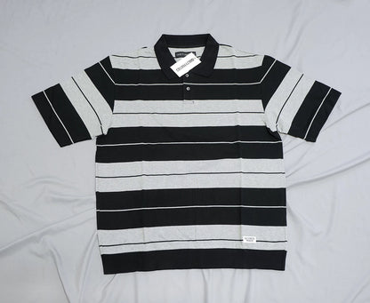 wacko maria striped polo shirt s/s xl