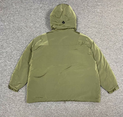 reversible fleece and nylon jacket