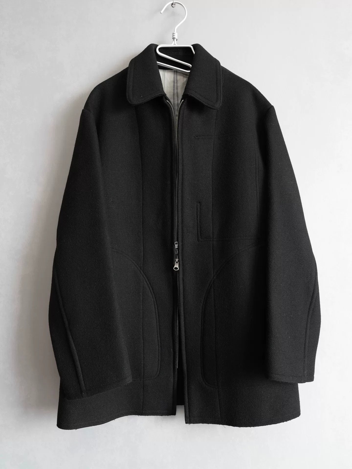 y's for men double zipper jacket