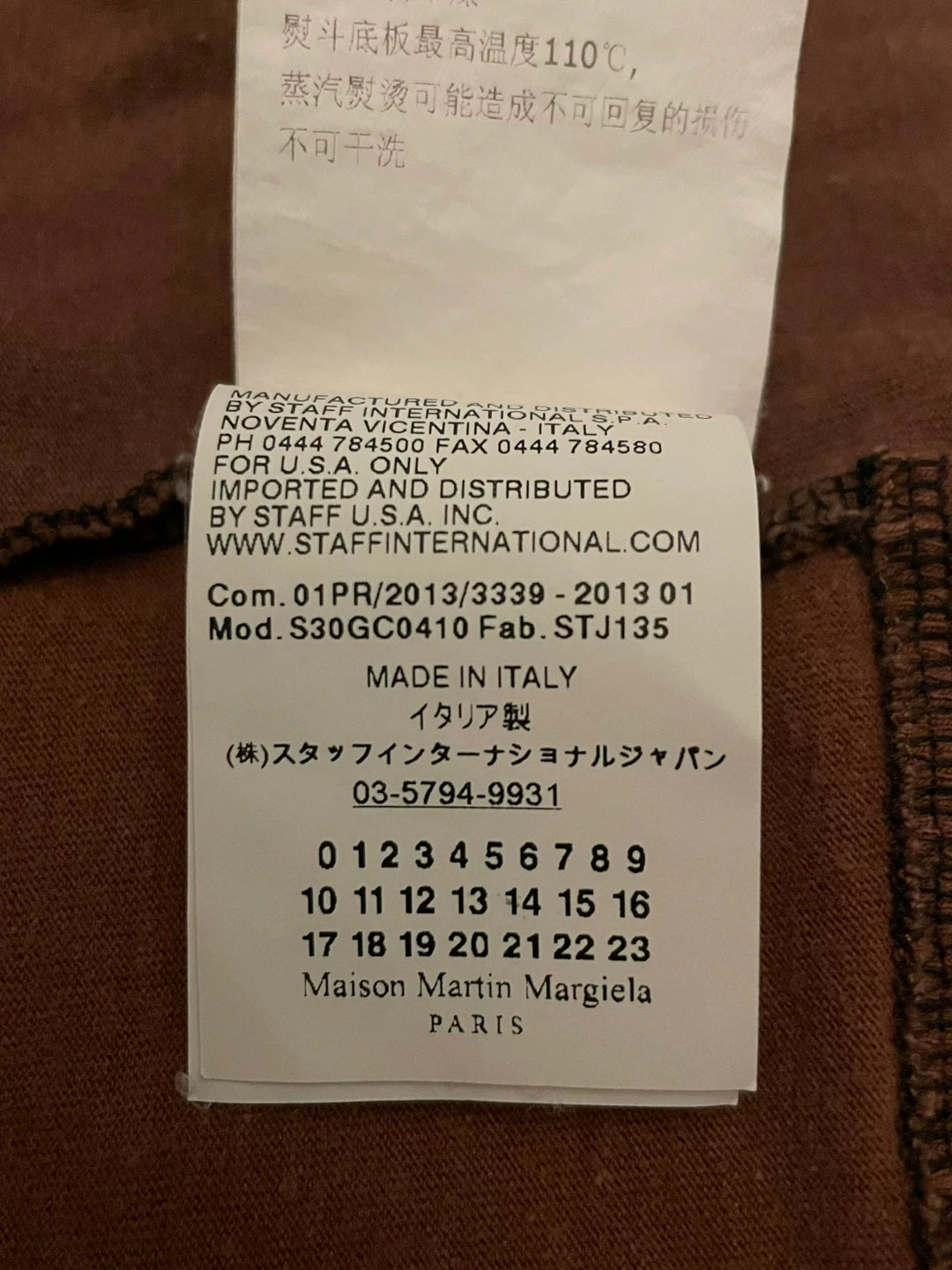 Maison Martin Margiela Deconstructed Band T-Shirt