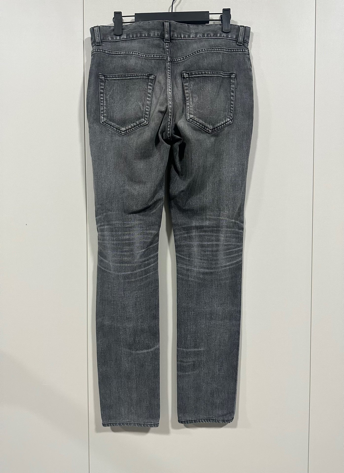 Saint Laurent 19FW Charcoal Washed Jeans