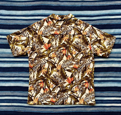 neighborhood aloha floral short sleeve shirt