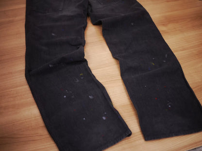 visvim fluxus 03 cords black jeans