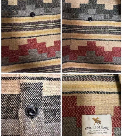 Neighborhood Wool Carpet Cloth Shirt Jacket