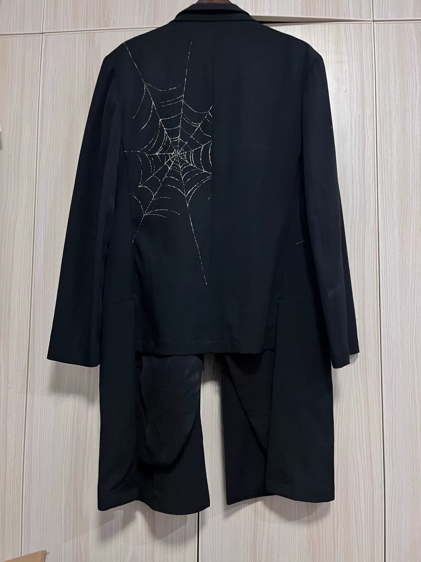 Yohji Yamamoto 18aw Spider Web Design
