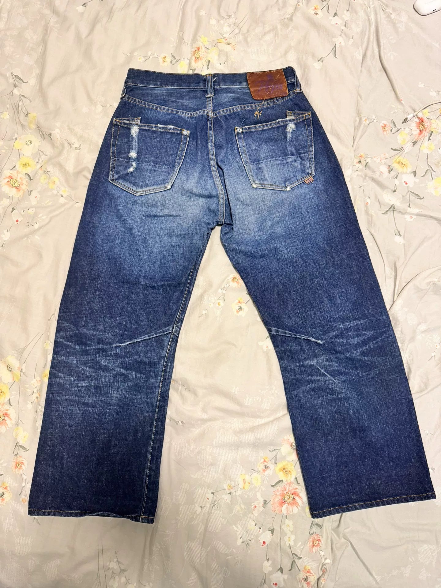 PRPS Japan Washed Distressed Jeans