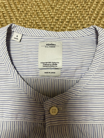VISVIM KERCHIEF BORDER Stripe Shirt