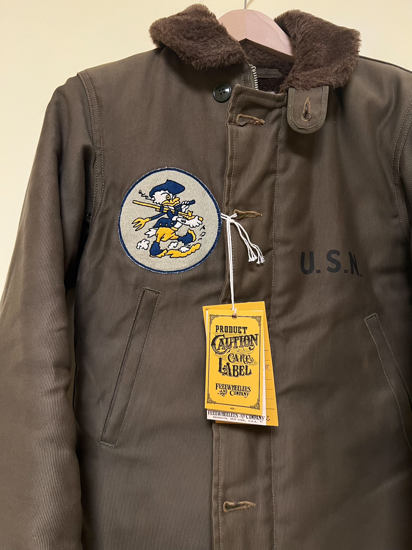 Freewheelers Alpaca N1 Deck Jacket