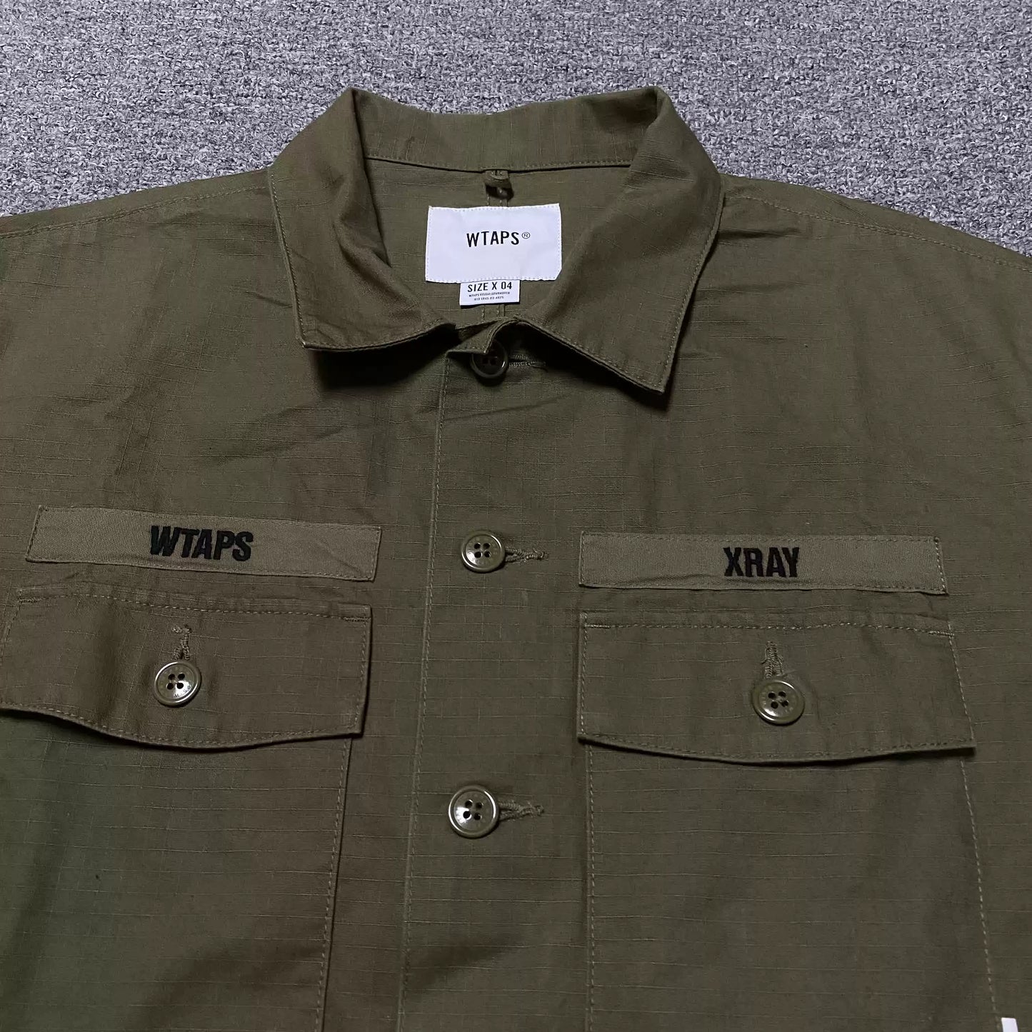 WTAPS 19SS BUDS Two-Pocket Tee