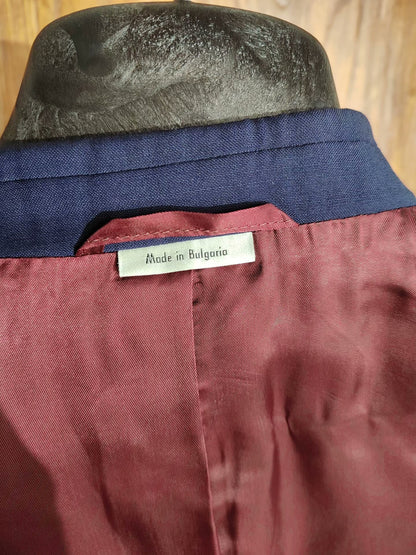 Gucci Double Breasted Blazer Navy Blue