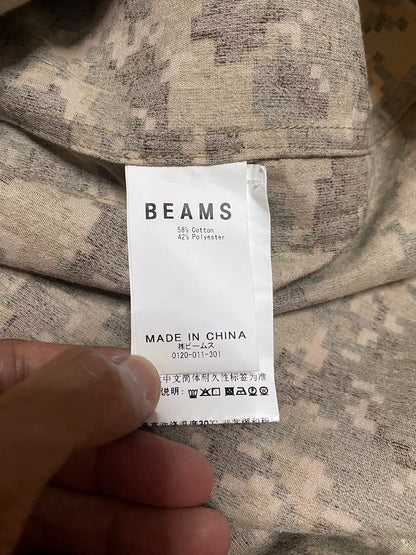 camo military style oversized jacket