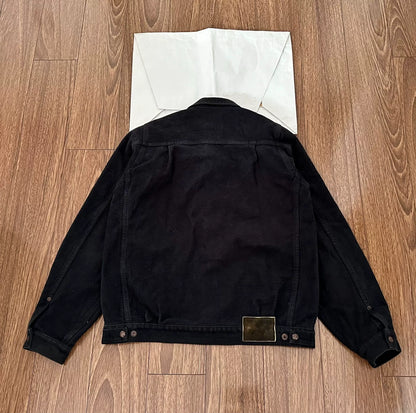 visvim jumbo spot jacket in black
