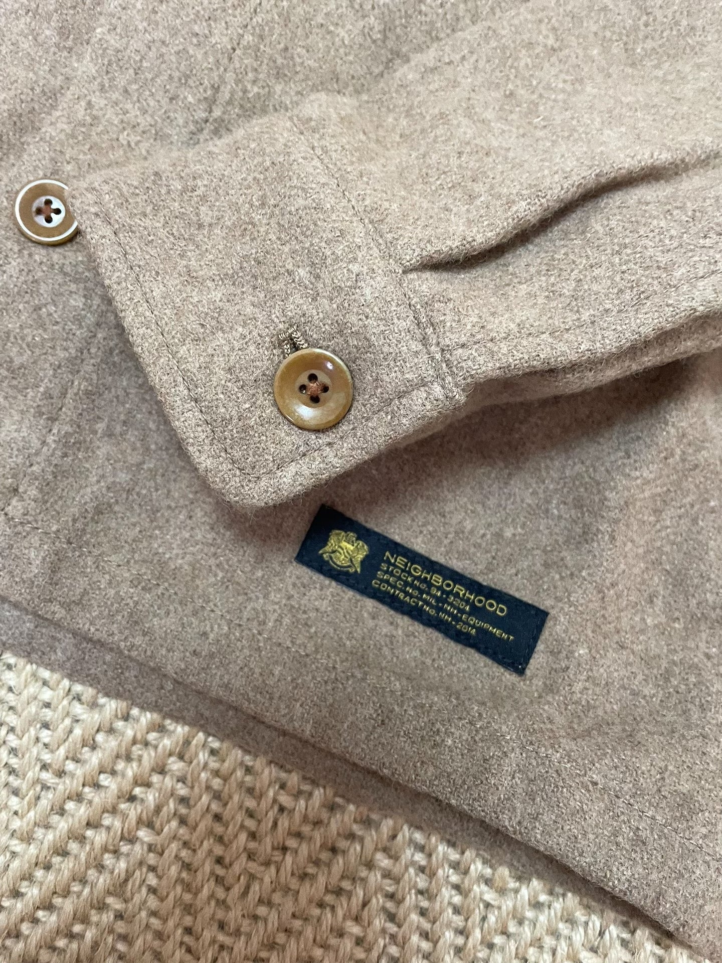 NEIGHBORHOOD CPO Two-Pocket Wool Jacket