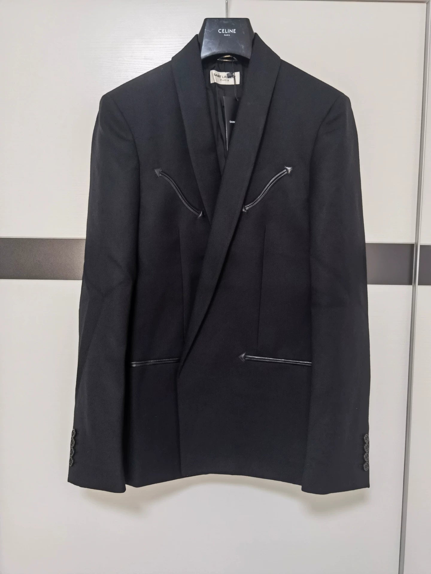 Saint Laurent Shawl Collar Blazer