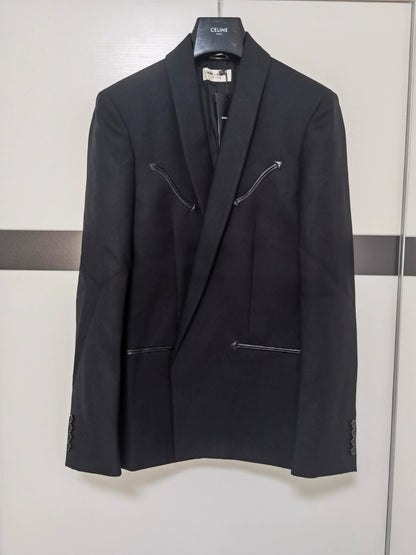 Saint Laurent Shawl Collar Blazer