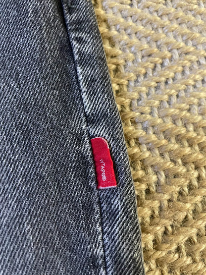 wtaps very skinny black trousers