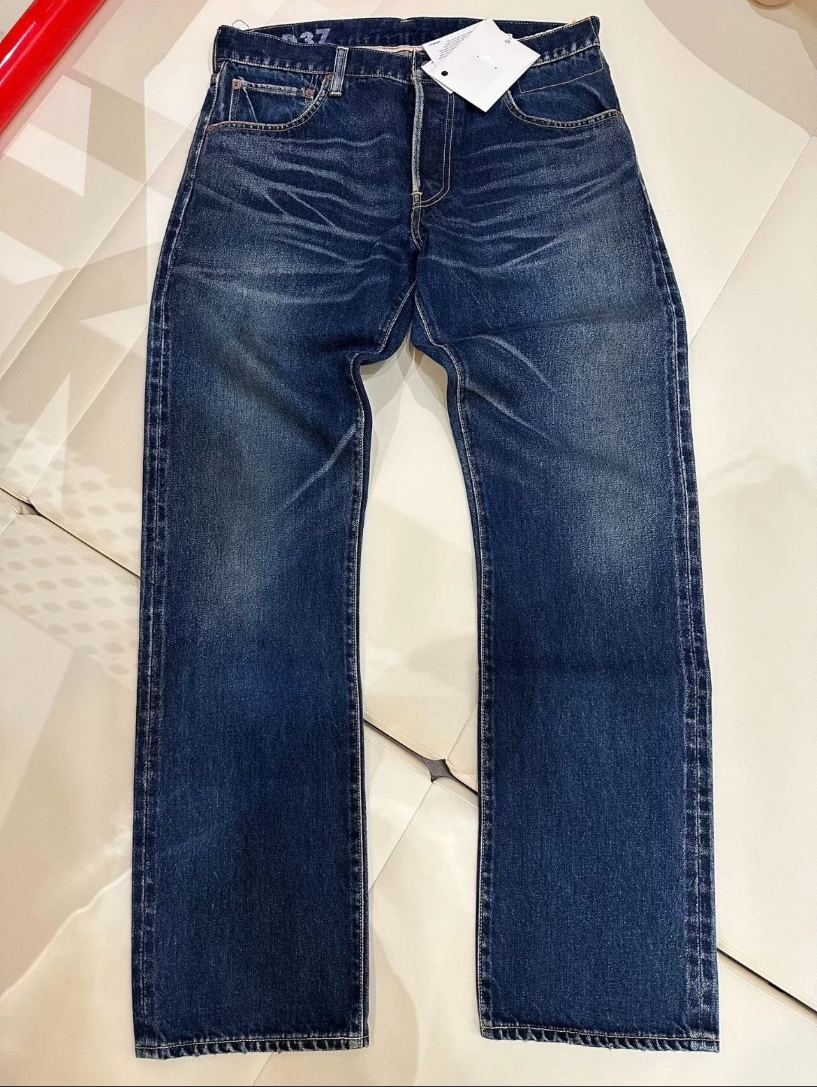 VISVIM Social Sculpture 01slim Distressed Jeans