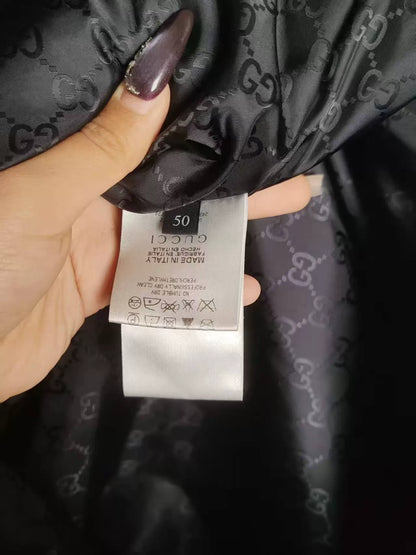 Authentic Gucci Printed Cotton Jacket