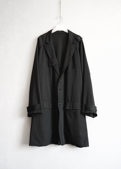 yohji yamamoto double-sided long coat
