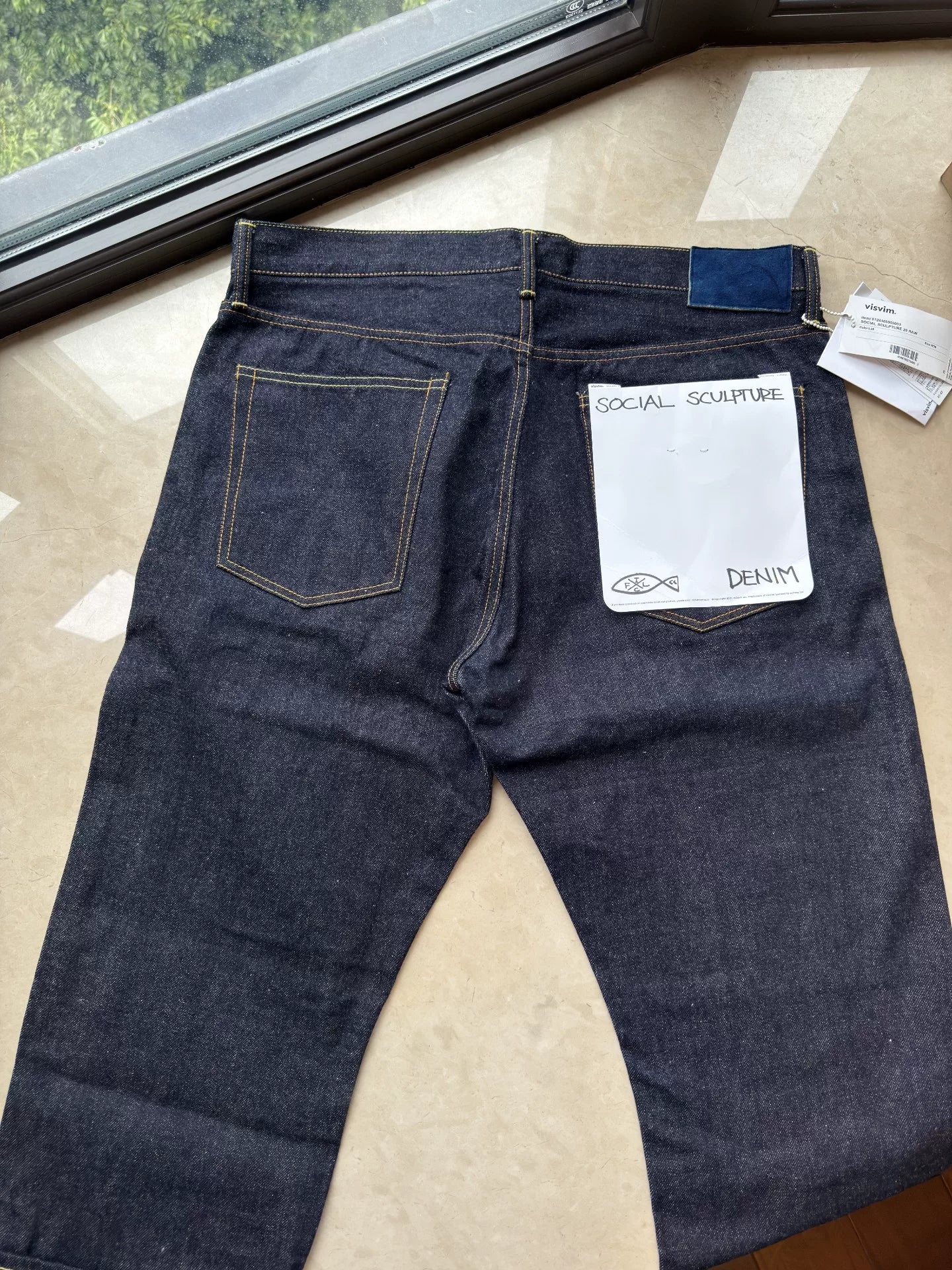 VISVIM SOCIAL SCULPTURE Denim 20RW Jeans