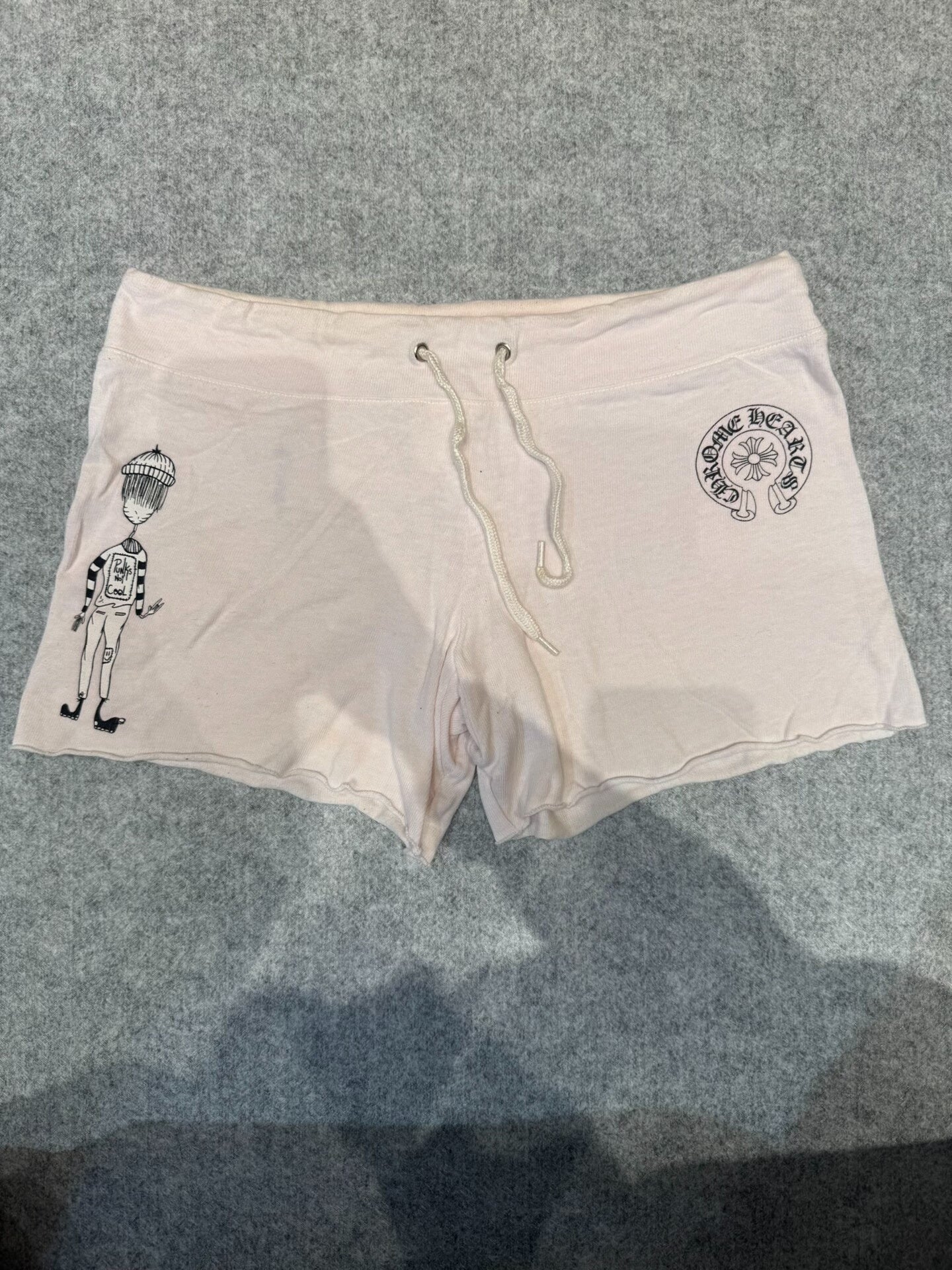 chrome hearts matty boy doodle shorts