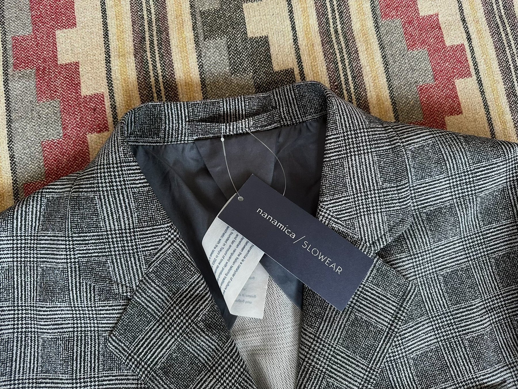 NANAMICA x SLOWEAR ALPHA DRY Check Blazer