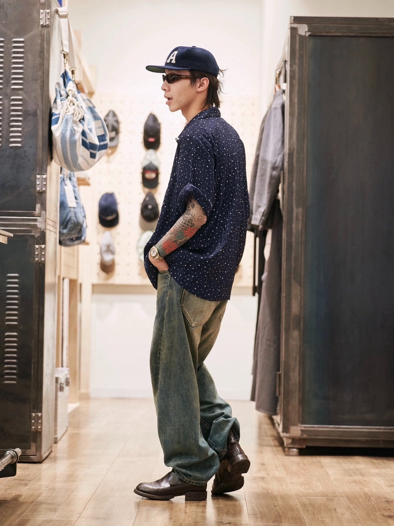 Porter Classic Aloha Classy Dot Shirt