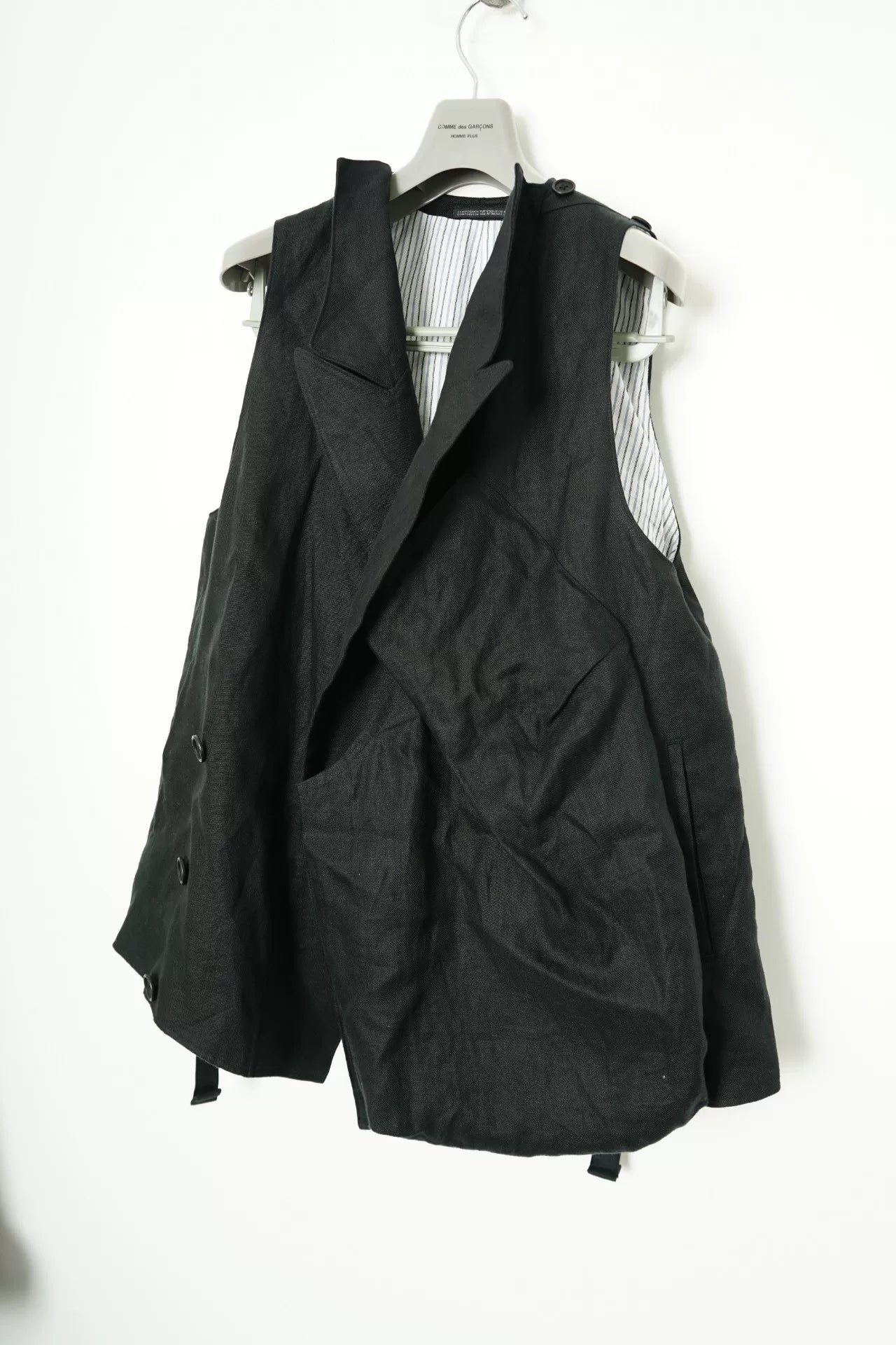 Yohji Yamamoto Oversized Fake Backpack Vest