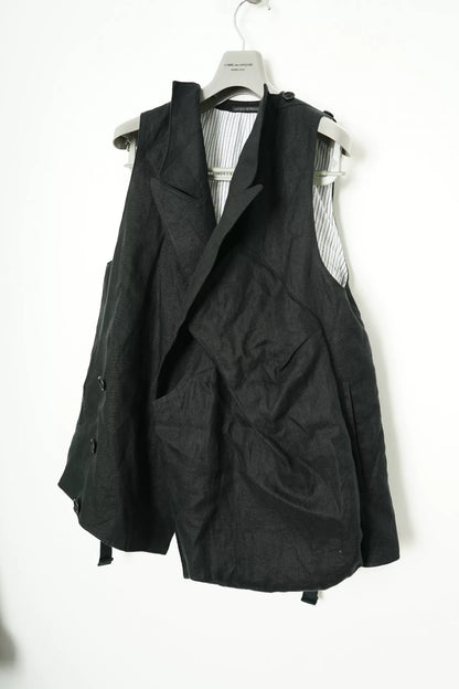 Yohji Yamamoto Oversized Fake Backpack Vest