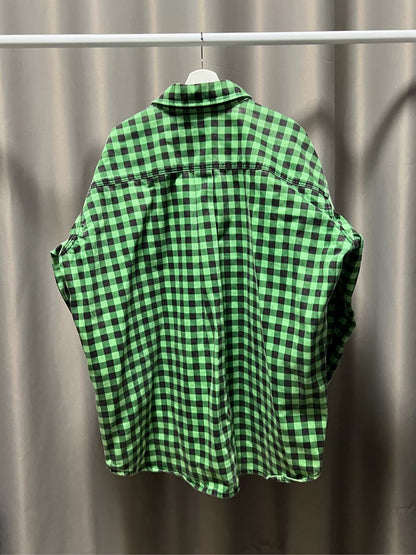 Alexander Wang Oversized Plaid Jacket