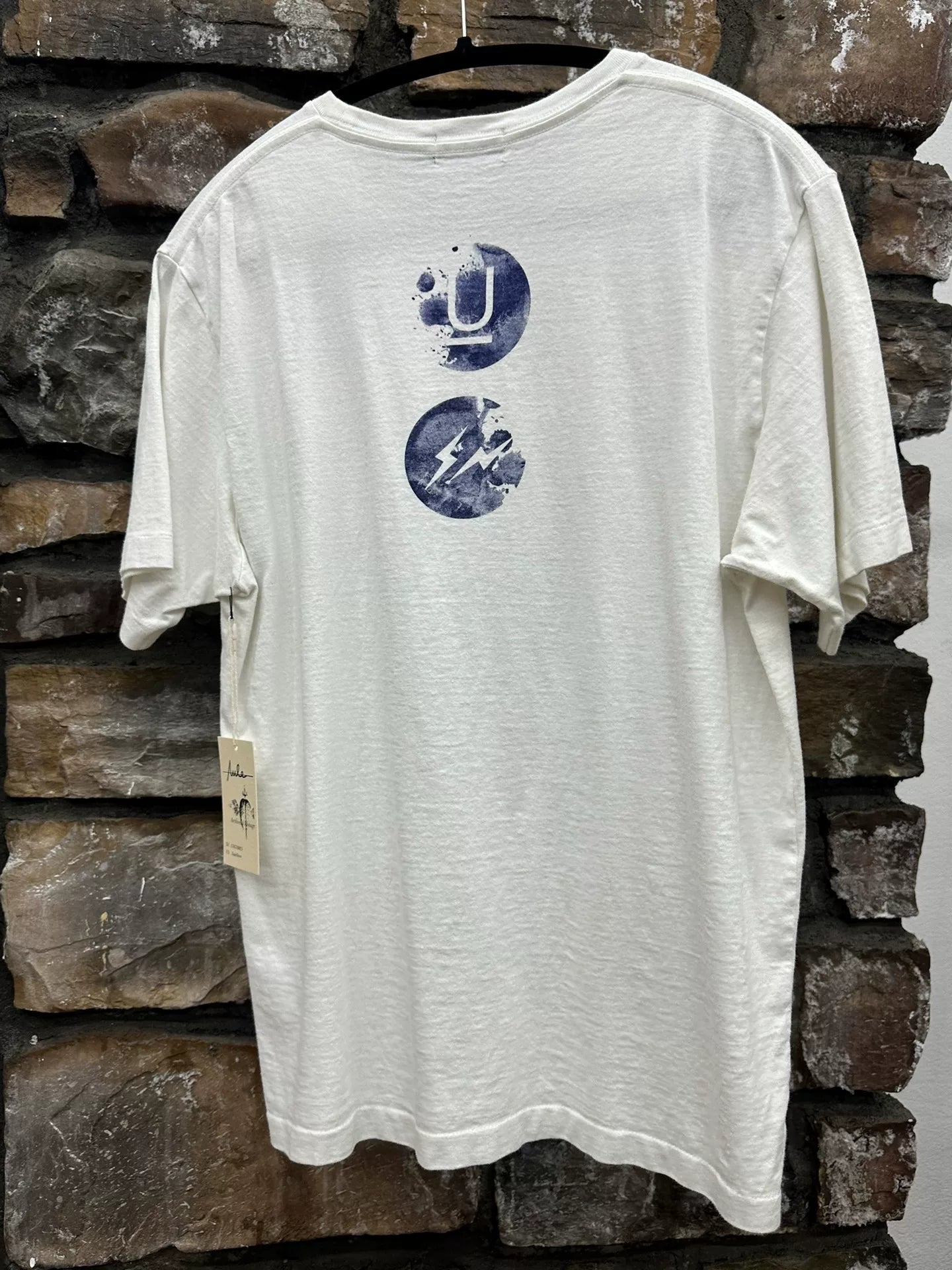 undercover ink splatter short sleeve t-shirt