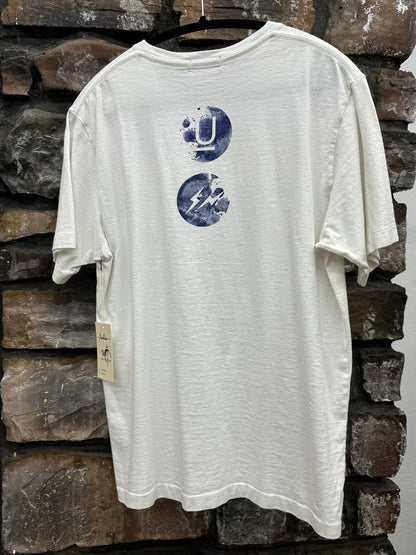 undercover ink splatter short sleeve t-shirt