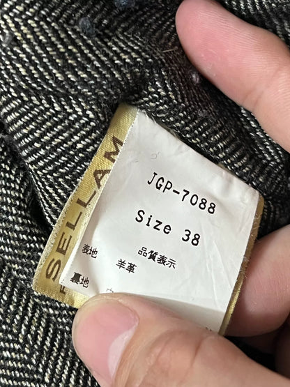 Isaac Sellam Double-Breasted Leather Coat