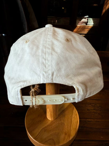 RRL Ralph Lauren White Baseball Cap
