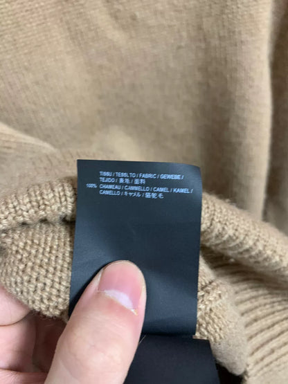 Saint Laurent Beige Turtleneck Sweater
