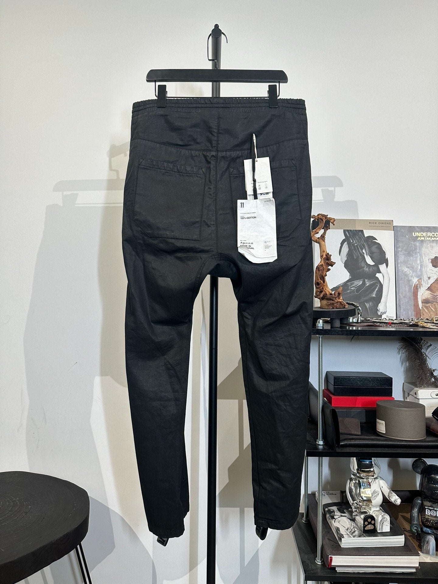 Boris Bidjan Saberi 11by BBS Waxed Straight Pants
