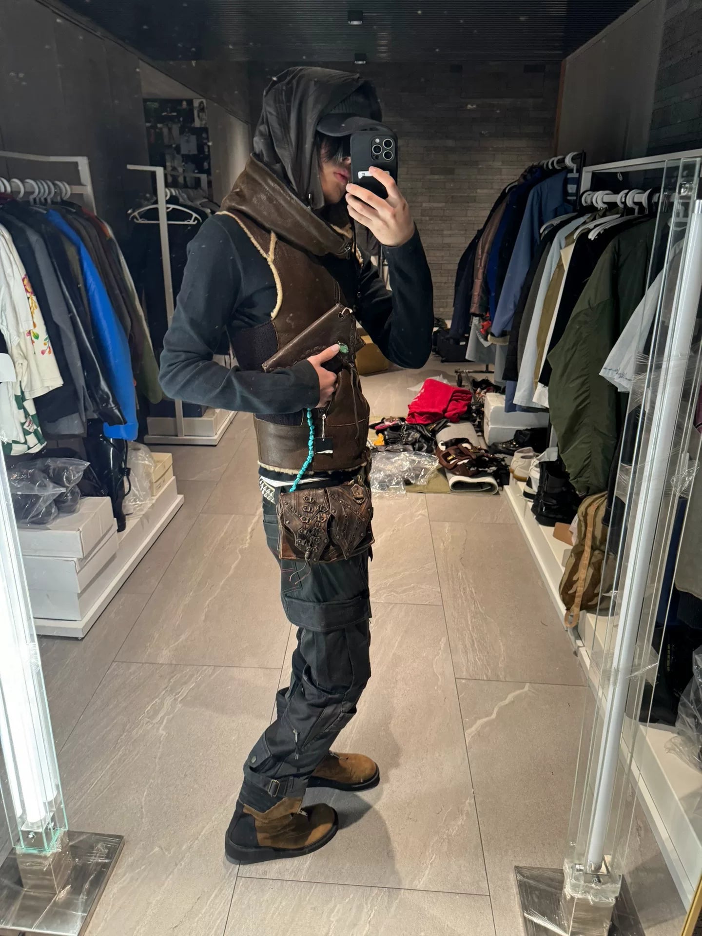 kmrii Double Waist Bag