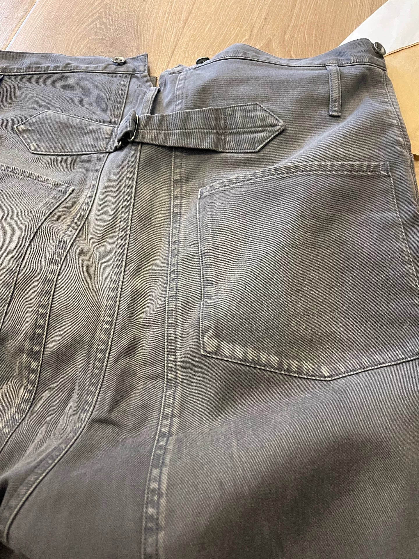 Visvim Kafka Braces Pants Grey