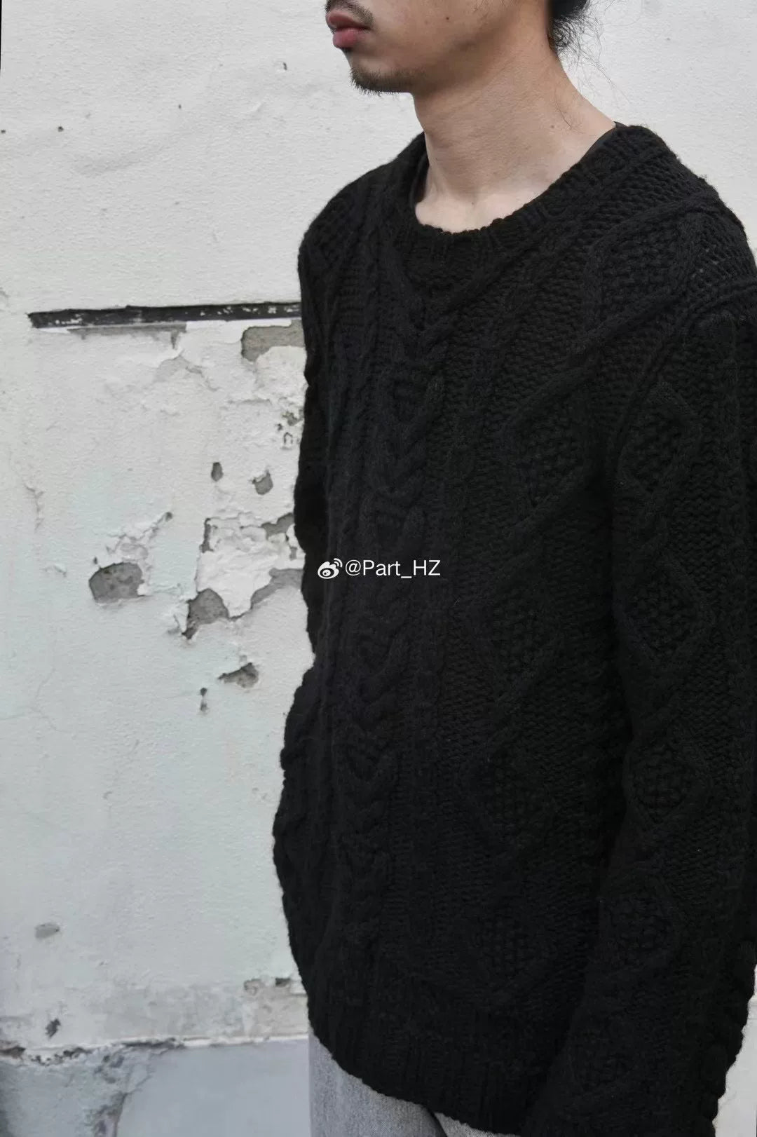 Yohji Yamamoto A/W 2002 Hand-Knit Sweater