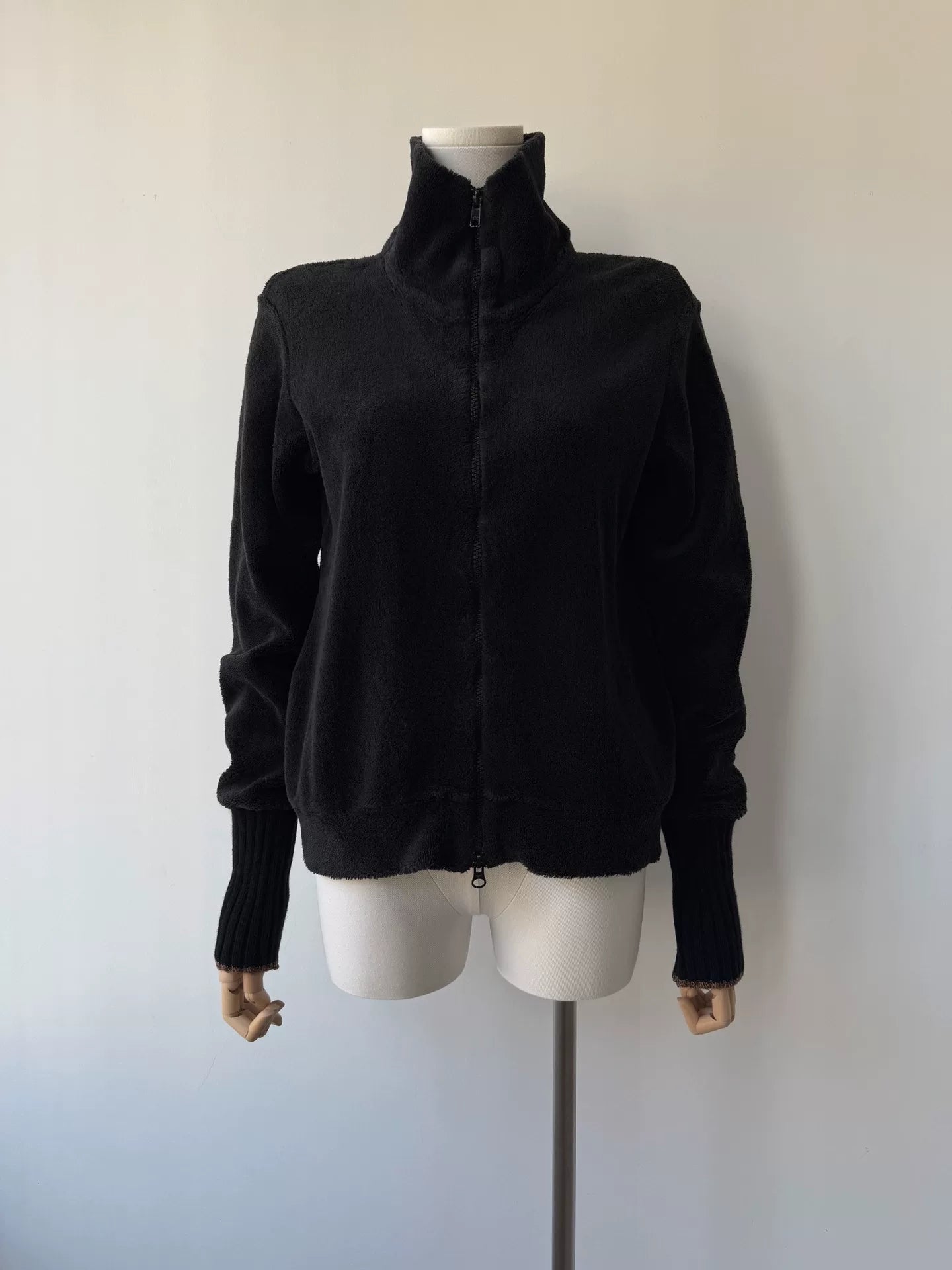 yohji yamamoto y's black velvet jacket