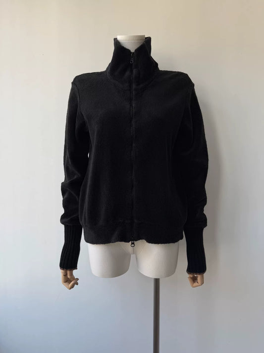 yohji yamamoto y's black velvet jacket