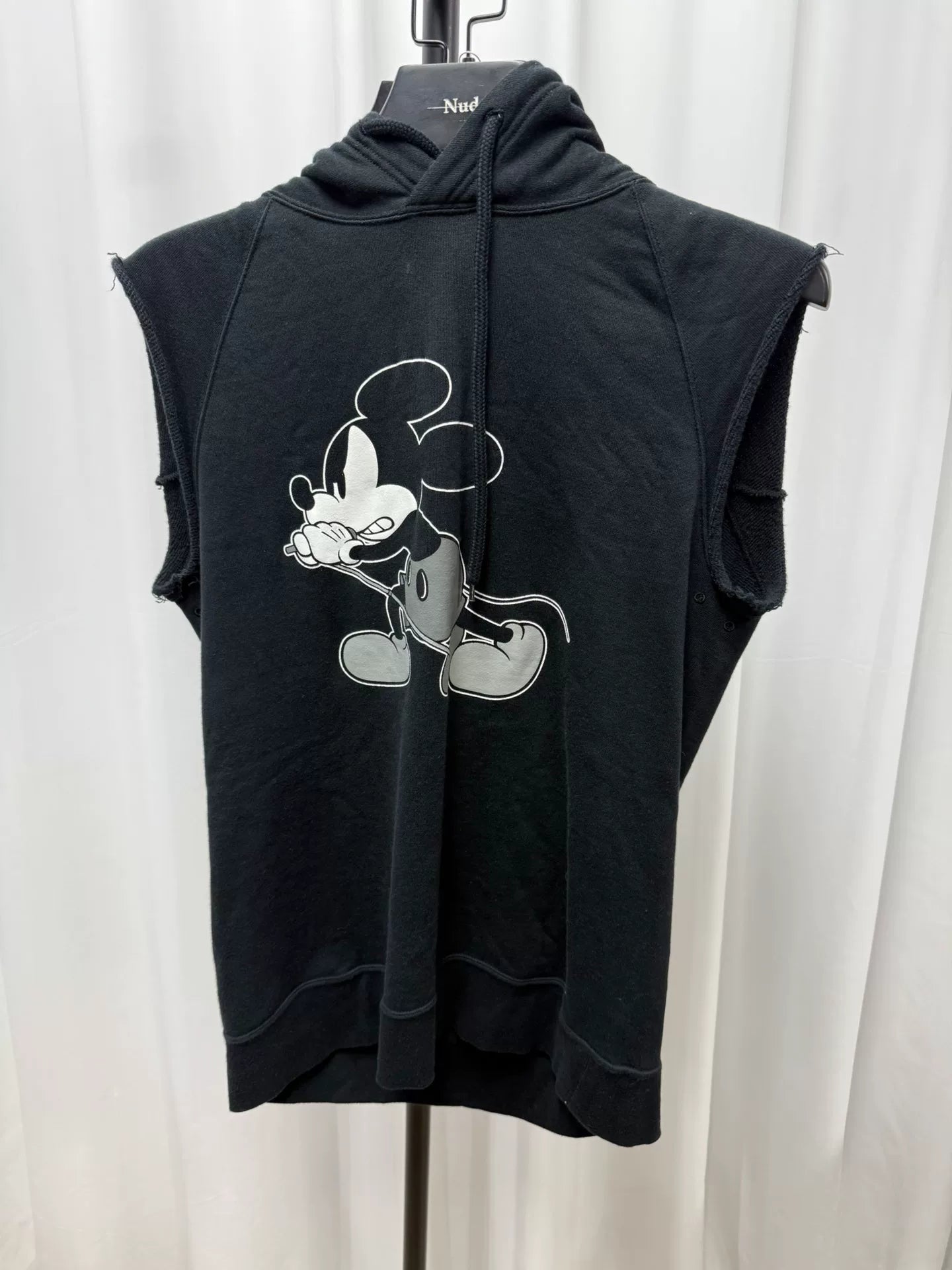 Mickey Mouse Sleeveless Hoodie by Number (N)ine