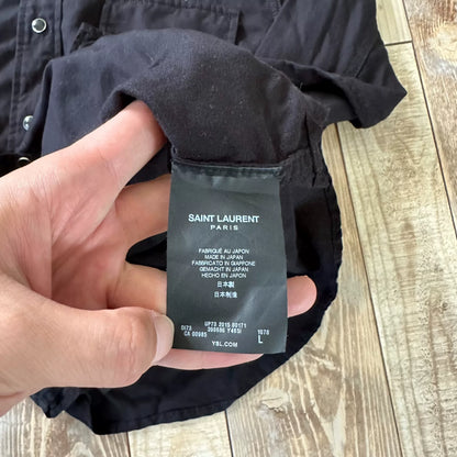 Saint Laurent YSL Gemstone Button Shirt