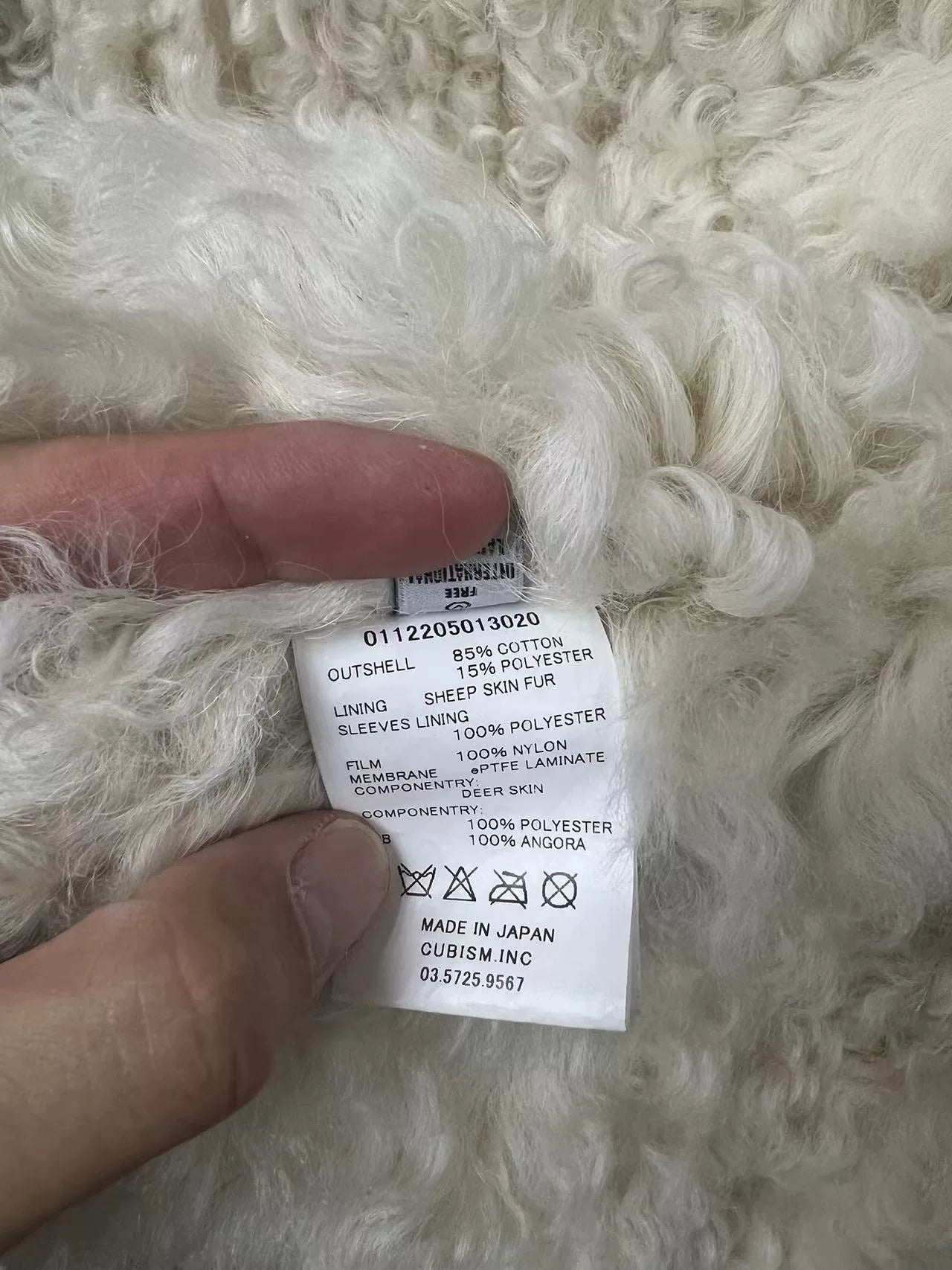 Visvim Deckhand Sheepskin Jacket Mustard
