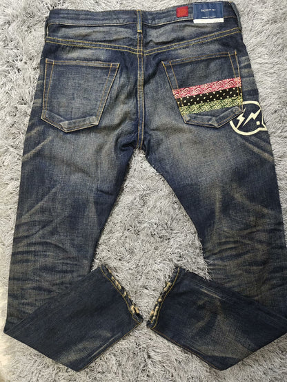 CLOT x Vanquish x Fragment RGB Denim Jeans